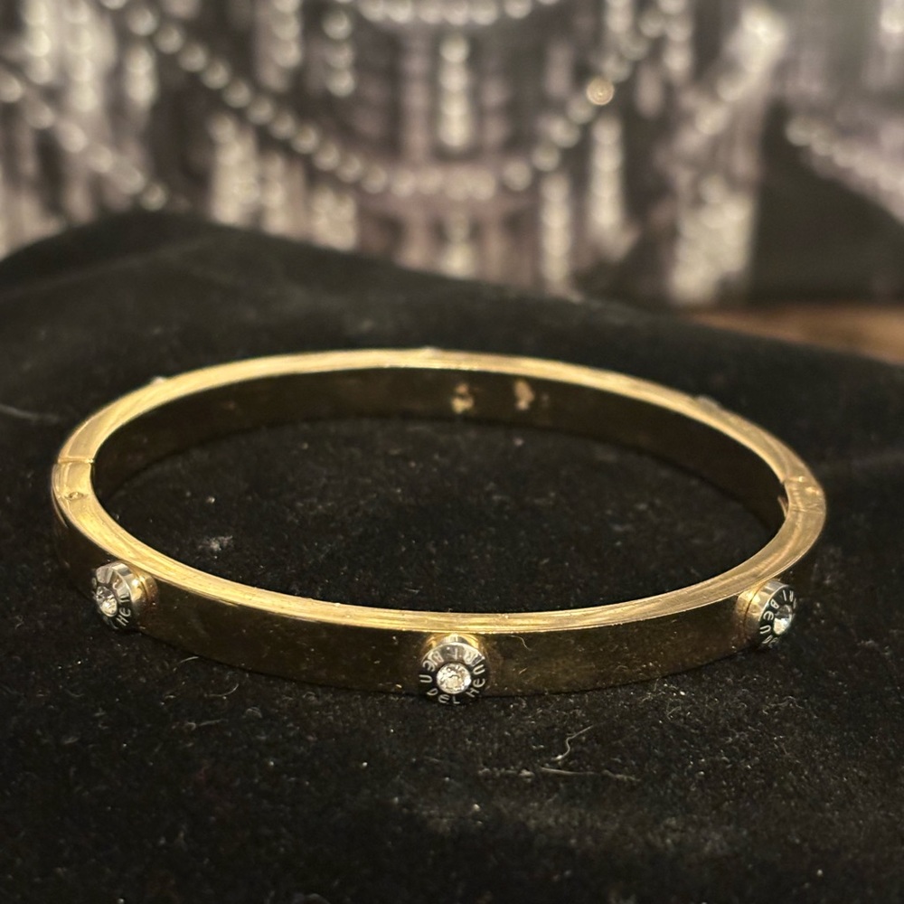 Henri Bendel Gold Bangle Bracelet